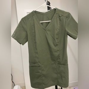 Matrix by Maevn Scrub Top - Olive